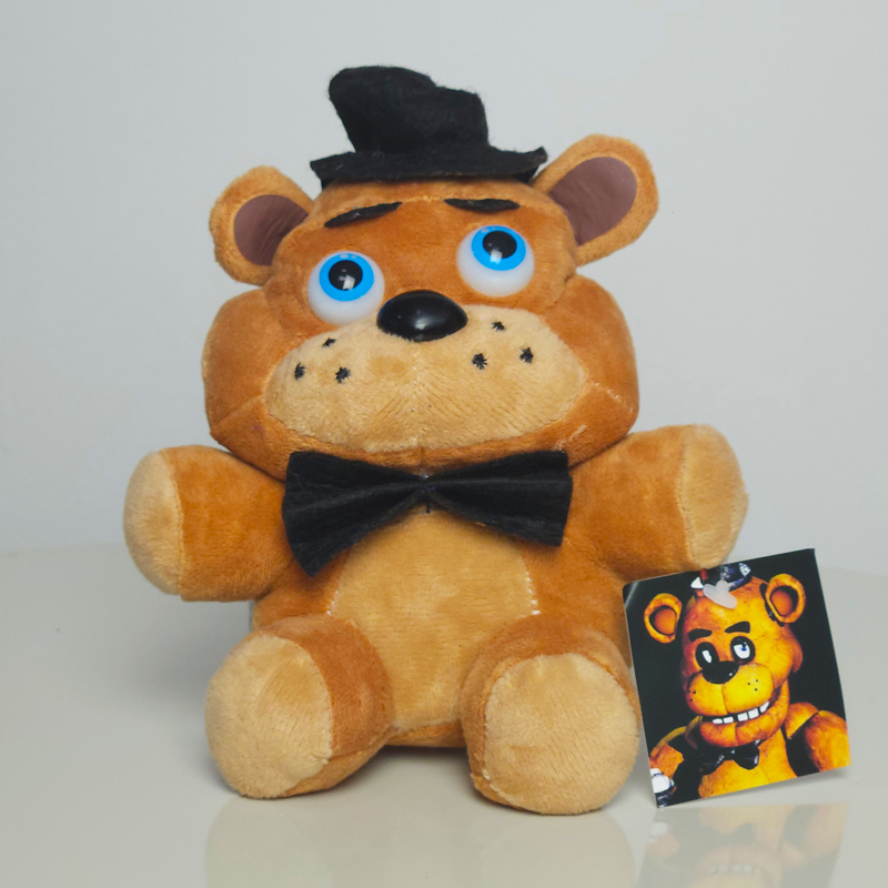 FNAF Pel cia Fofinha 25cm Alta Qualidade Gu e Ju Toys