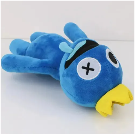 Personagem Blue Azul Babão Rainbow Friends Pelúcia